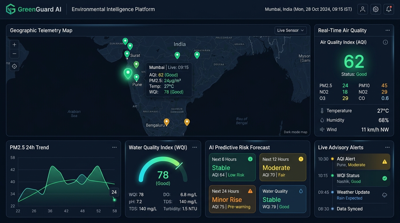 GreenGuard AI interface